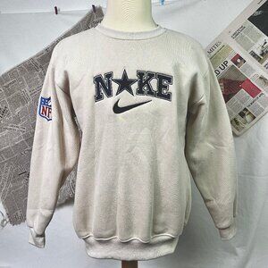 Dallas Cowboys Inspired Embroidered Crewneck Sweatshirt